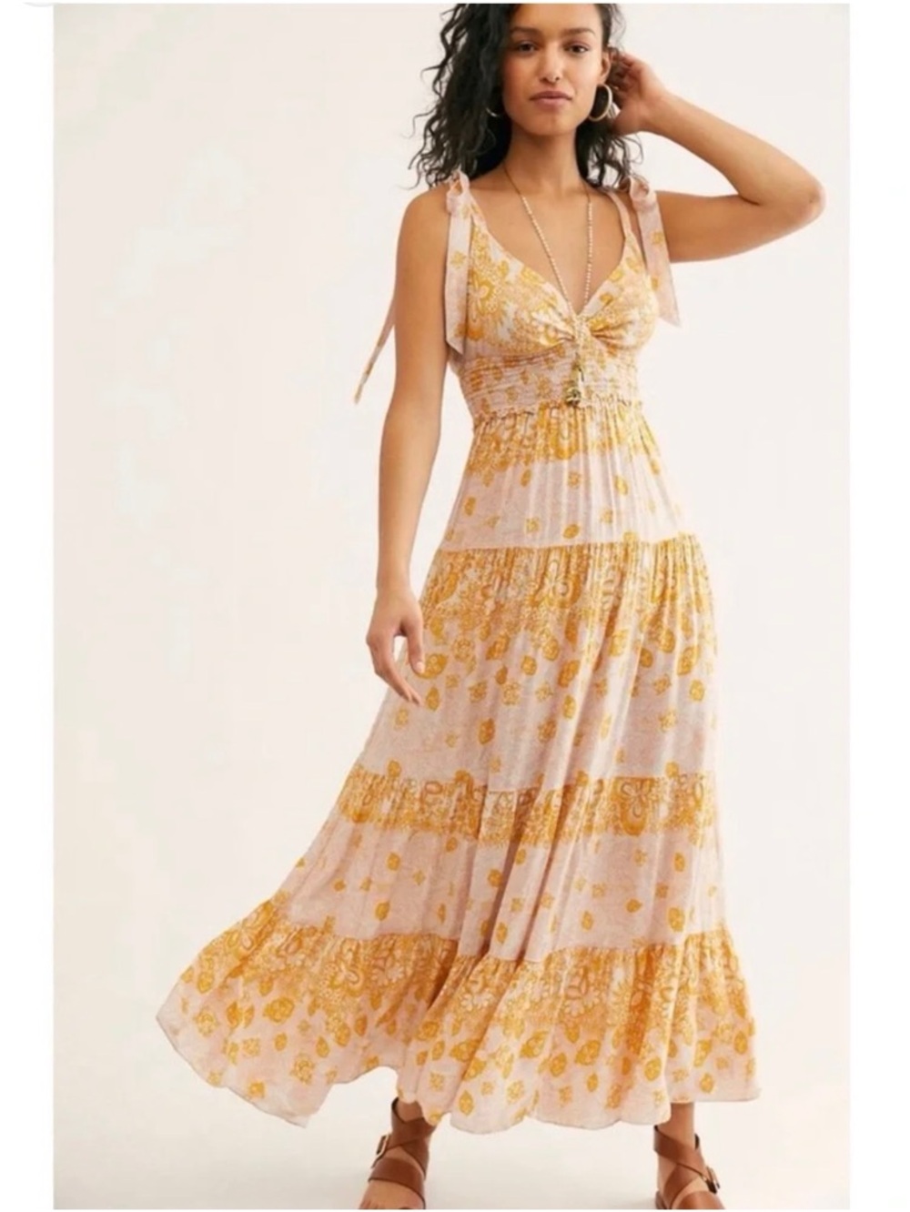 Intimately Free People Lets Smock About It Maxi Dress